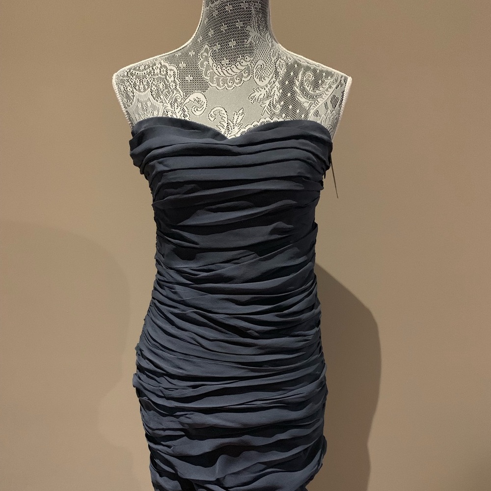 NWT Diane Von Furstenburg Strapless Cocktail Dress